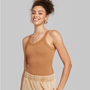 NEW Wild Fable Women's Seamless Tank Bodysuit. XXL